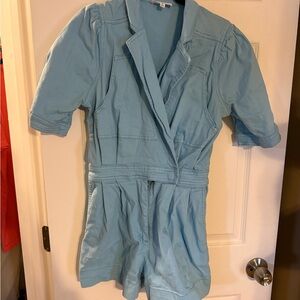 Denim Romper
